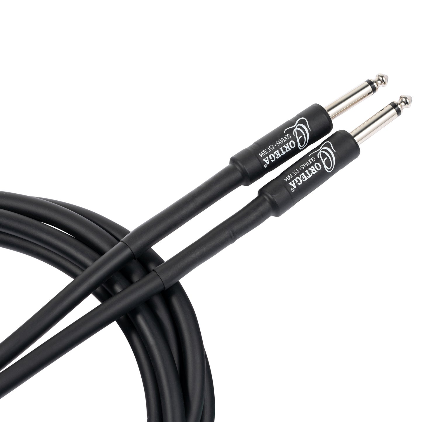 ORTEGA Economy Series Instrumentenkabel gerade/gerade Klinkenstecker, 8 mm - 6,0 m