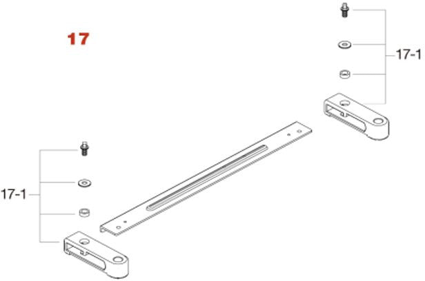 TAMA Bass Drum Clamp Plate (Lochabstand 318mm) für Cocktail-JAM & Cocktail-JAM Mini