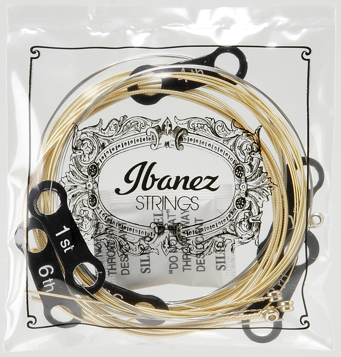 IBANEZ String Set for 6 String Acoustic Guitar - Custom Light