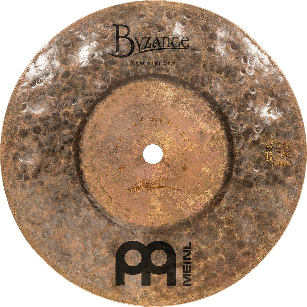 MEINL Cymbals Artist Concept Crasher Hats - Benny Greb - 8"/8"