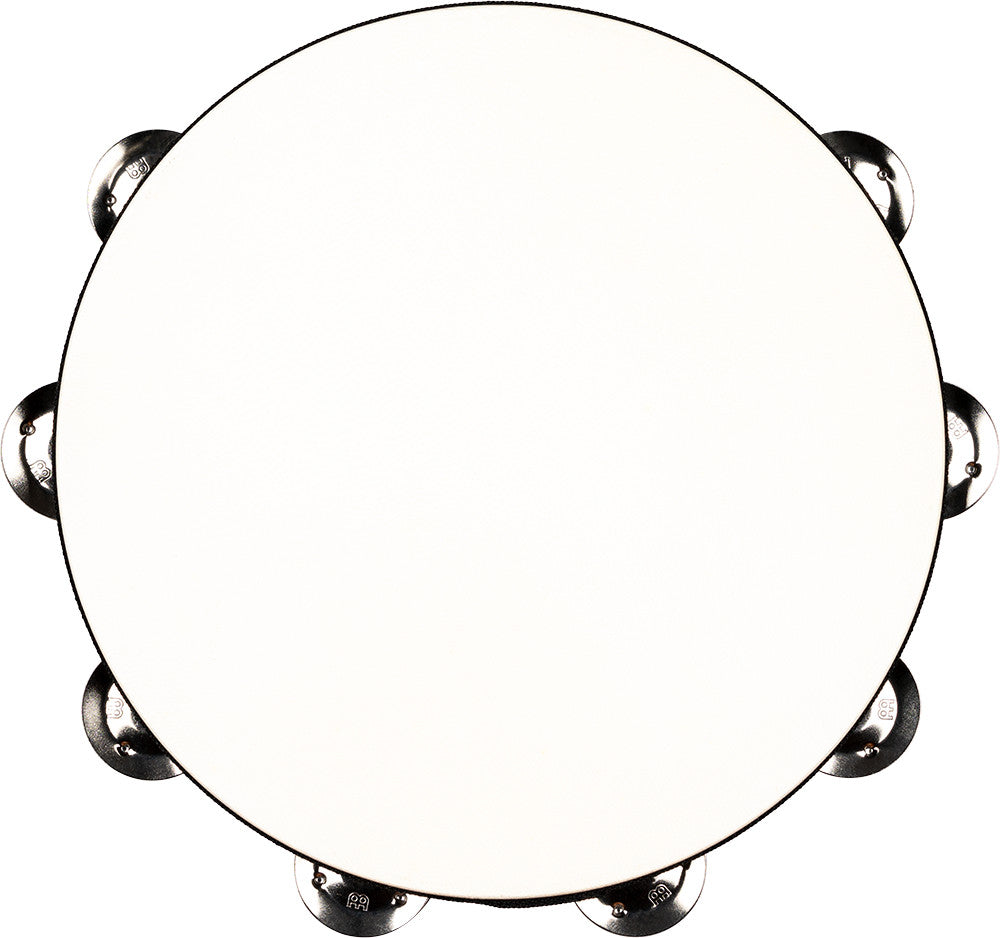 MEINL Percussion Traditional Wood Series Headed Tambourine - 10"