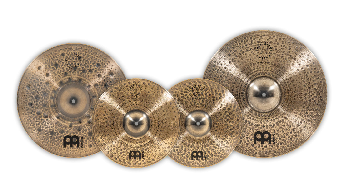 MEINL Cymbals Pure Alloy Custom Complete Cymbal Set