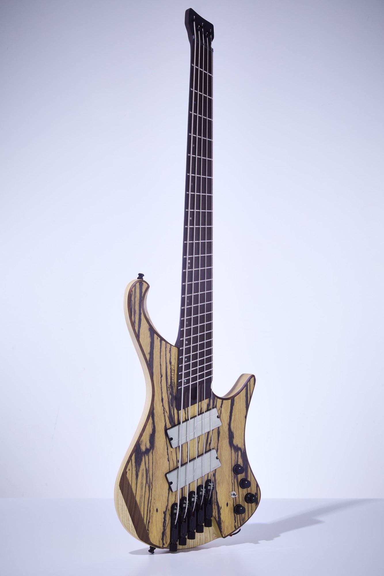 IBANEZ Bass Workshop EHB Electric Bass 5-String Multi Scale - Natural Flat + Gig Bag
