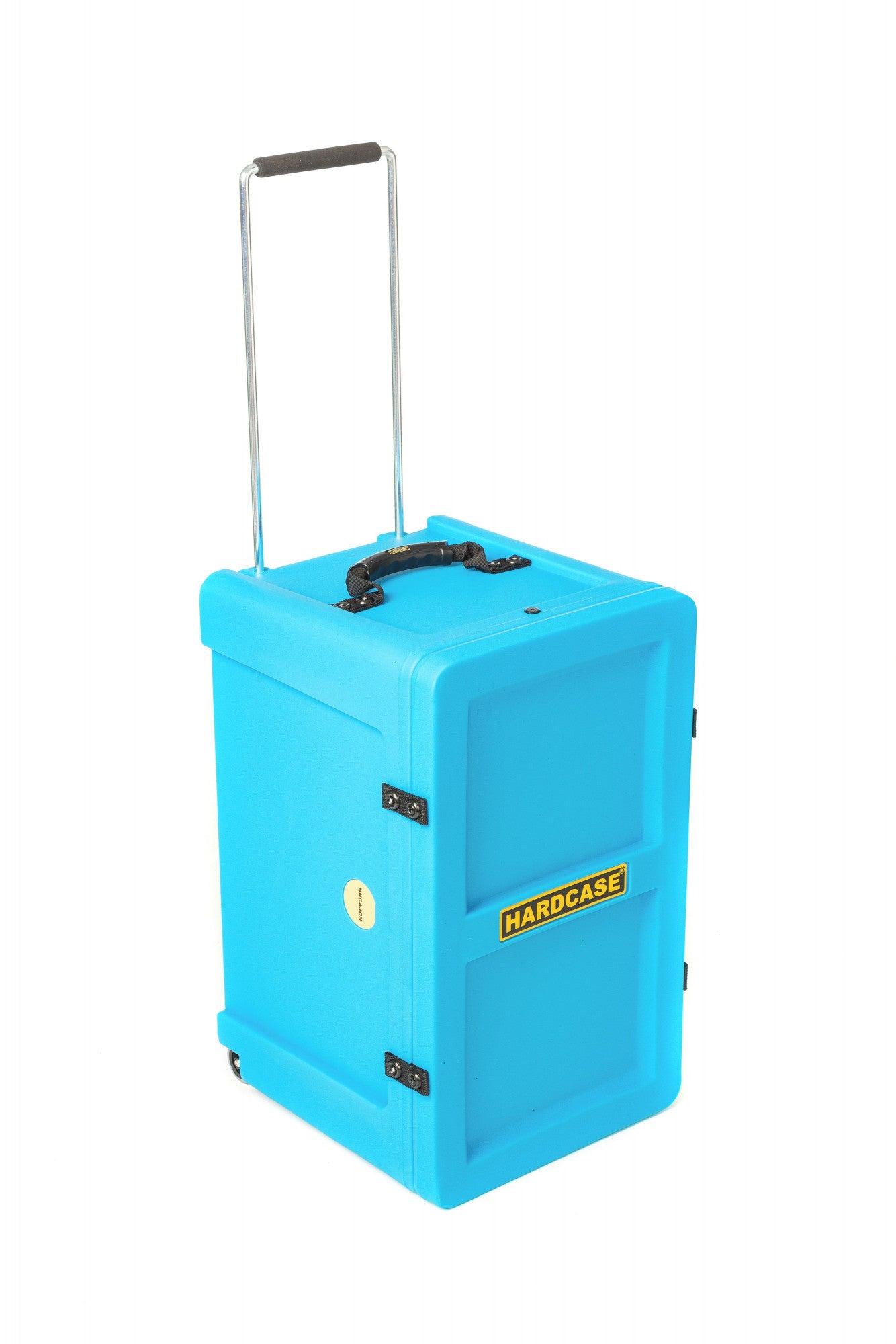 HARDCASE Cajon Case - Light Blue / Schaumstoffpads