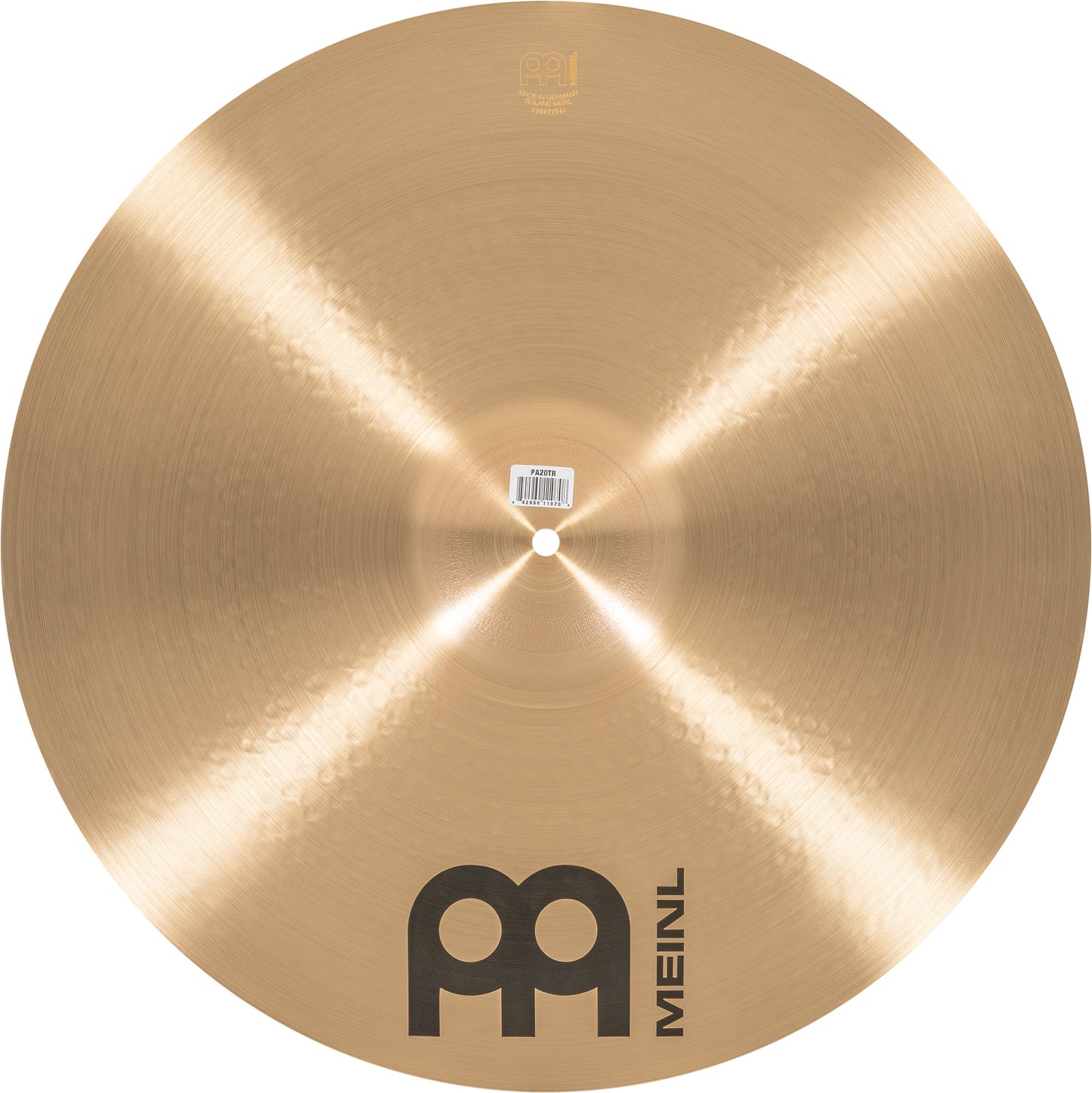 MEINL Cymbals Pure Alloy Thin Ride - 20"