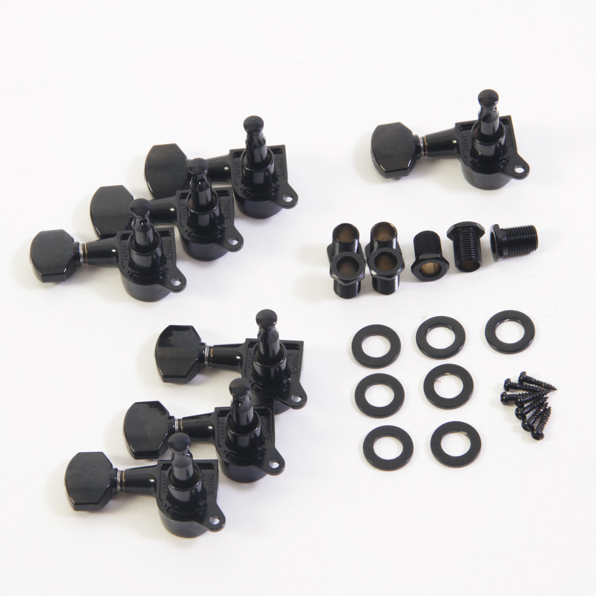 IBANEZ Mechanikensatz Schwarz für 7 Saiter Gitarre RG Series