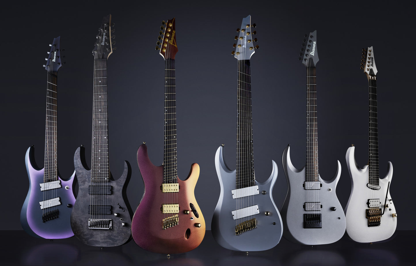 IBANEZ Axe Design Lab S E-Gitarre 6-String - Rose Gold Chameleon