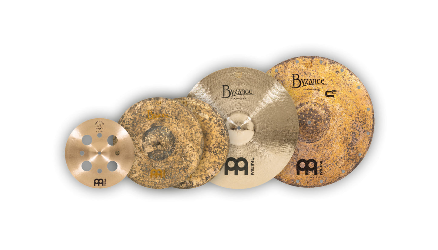 MEINL Cymbals Byzance Artist's Choice Cymbal Set: Chris Coleman