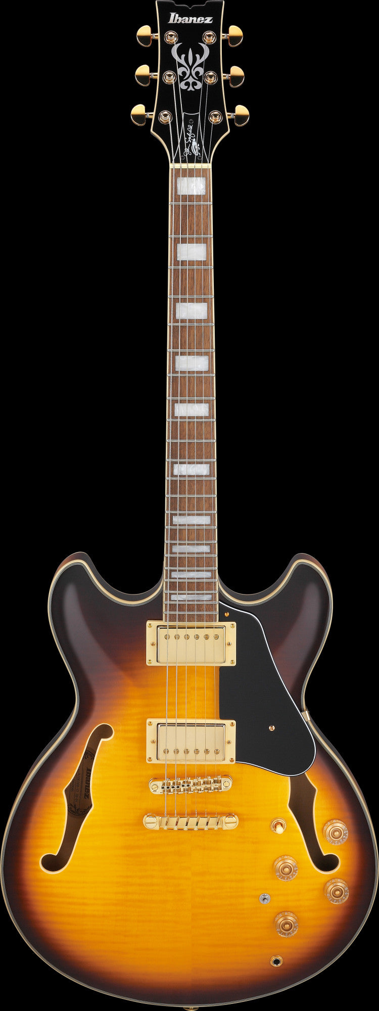 IBANEZ John Scofield Signature Hollowbody Gitarre 6-String - Two-tone-Burst
