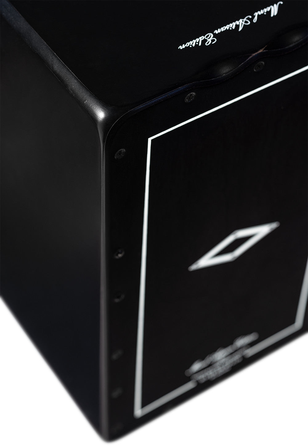 MEINL Percussion Artisan Edition Series String Cajon Tango Line - Satin Black