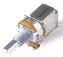 IBANEZ Potentiometer A20 kOhm - Volume/solid shaft/with push-pull switch/EQB-DWIIB