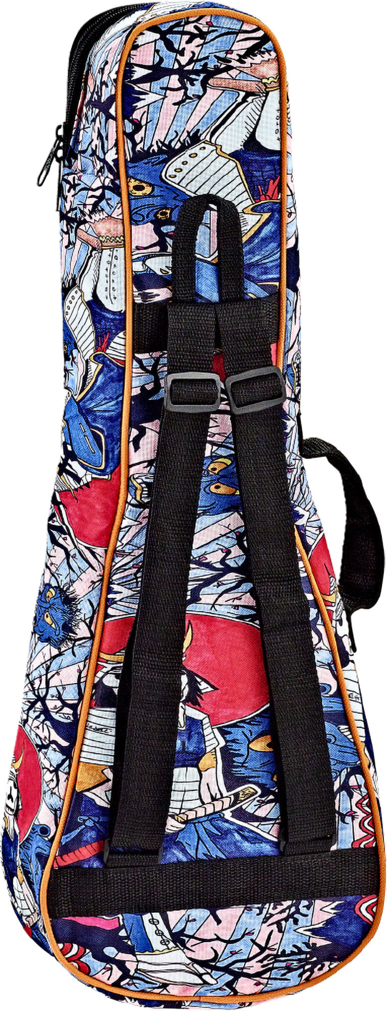 KEIKI Designer Serie Konzert Ukulele Bag - Samurai
