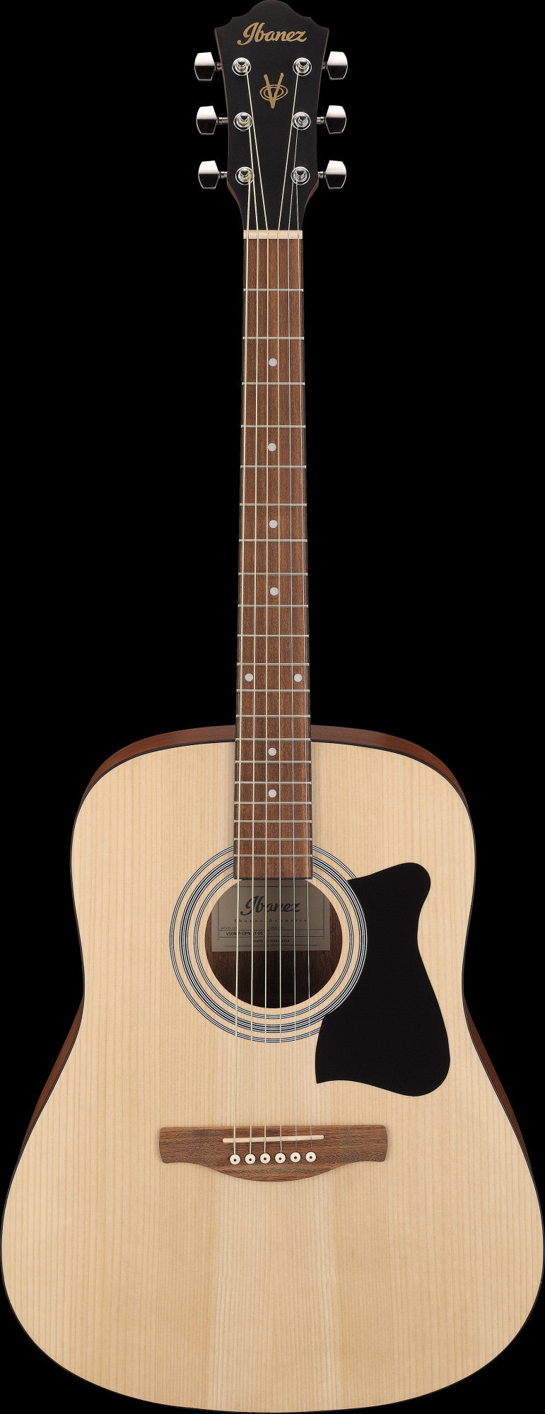 IBANEZ Jampack Akustikgitarren-Set 6-String - Open Pore Natural + Gigbag, Gurt, Stimmgerät & Plektren
