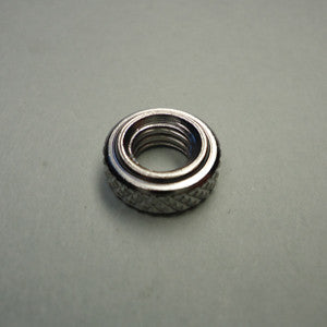 Bridge locking nut chrome