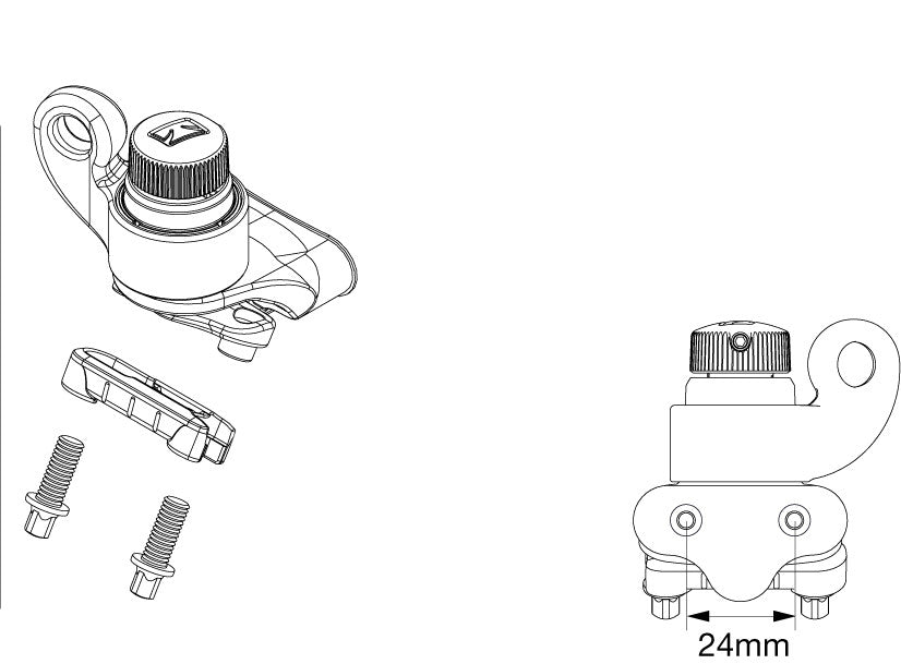TAMA Strainer mit Abstandshalter - Chrom