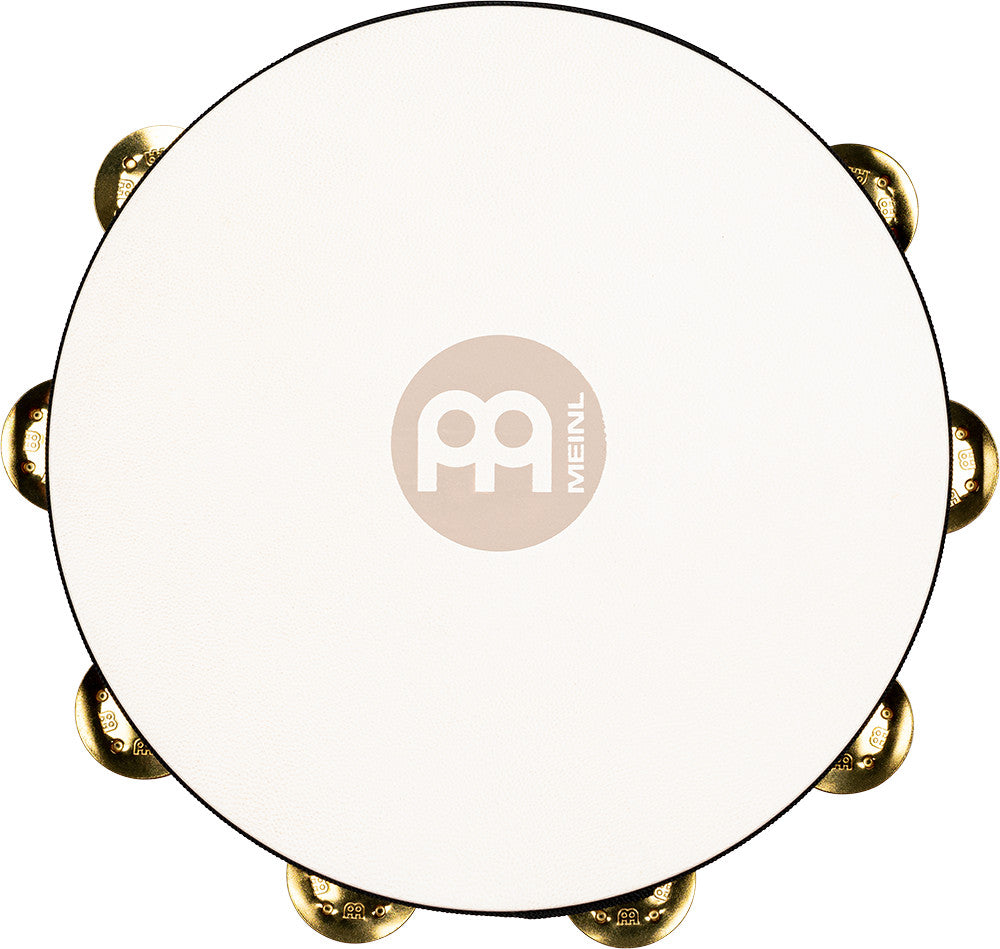 MEINL Percussion Traditional Wood Series Headed Tambourine - 10"