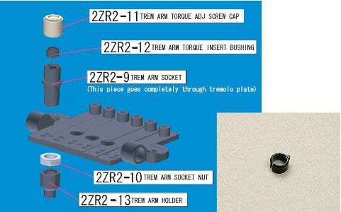 IBANEZ tremolo arm torque bush - for ZR tremolo