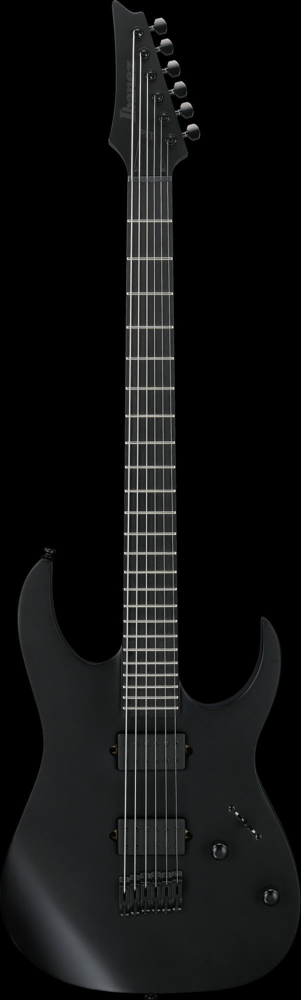 IBANEZ Iron Label RGRT E-Gitarre 6-String Bariton - Black Flat
