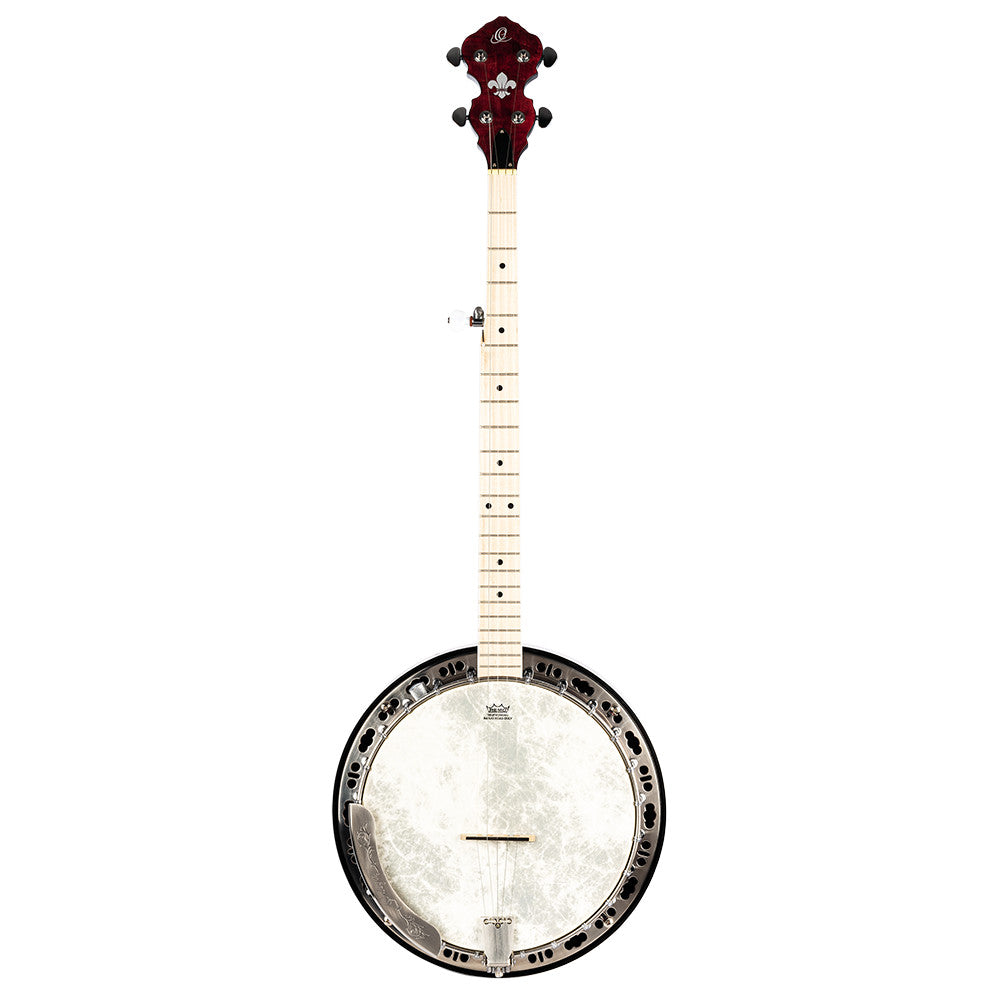 ORTEGA Falcon Series Banjo 5 String - Maple Fire Red + Bag