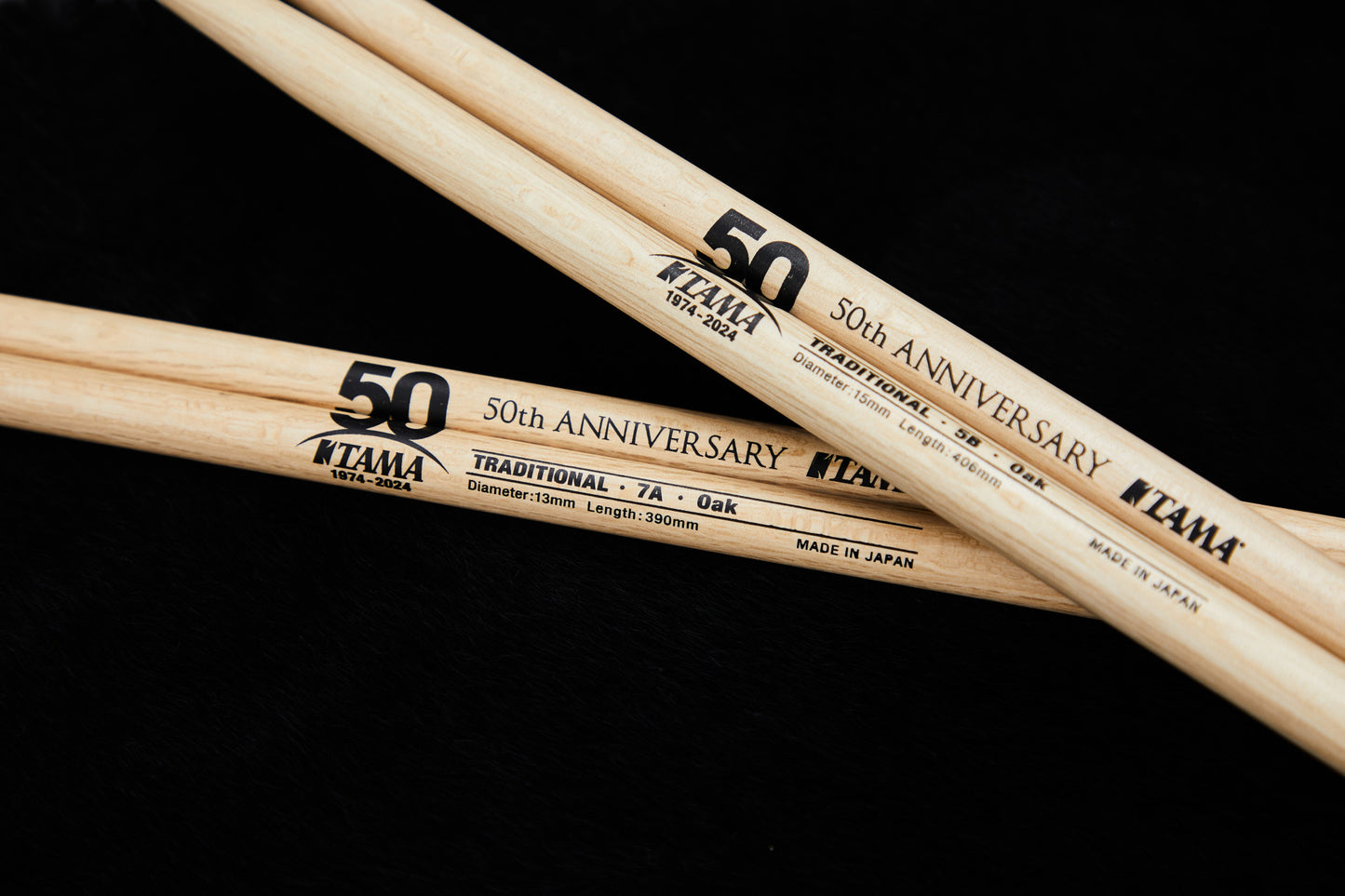 TAMA 50th Anniversary 5B Drum Sticks - 1 Pair