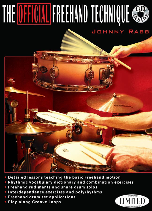 Johnny Rabb "The Official Freehand Technique" textbook incl. CD - English