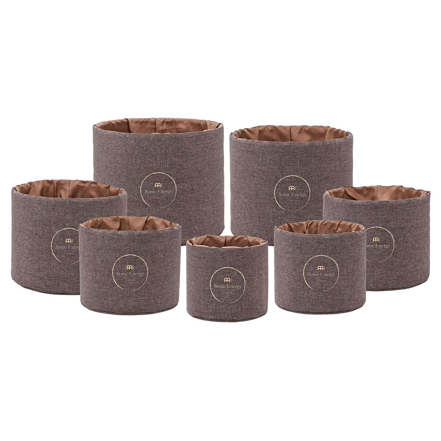 MEINL Sonic Energy Crystal Singing Bowl Sleeve Set - Brown