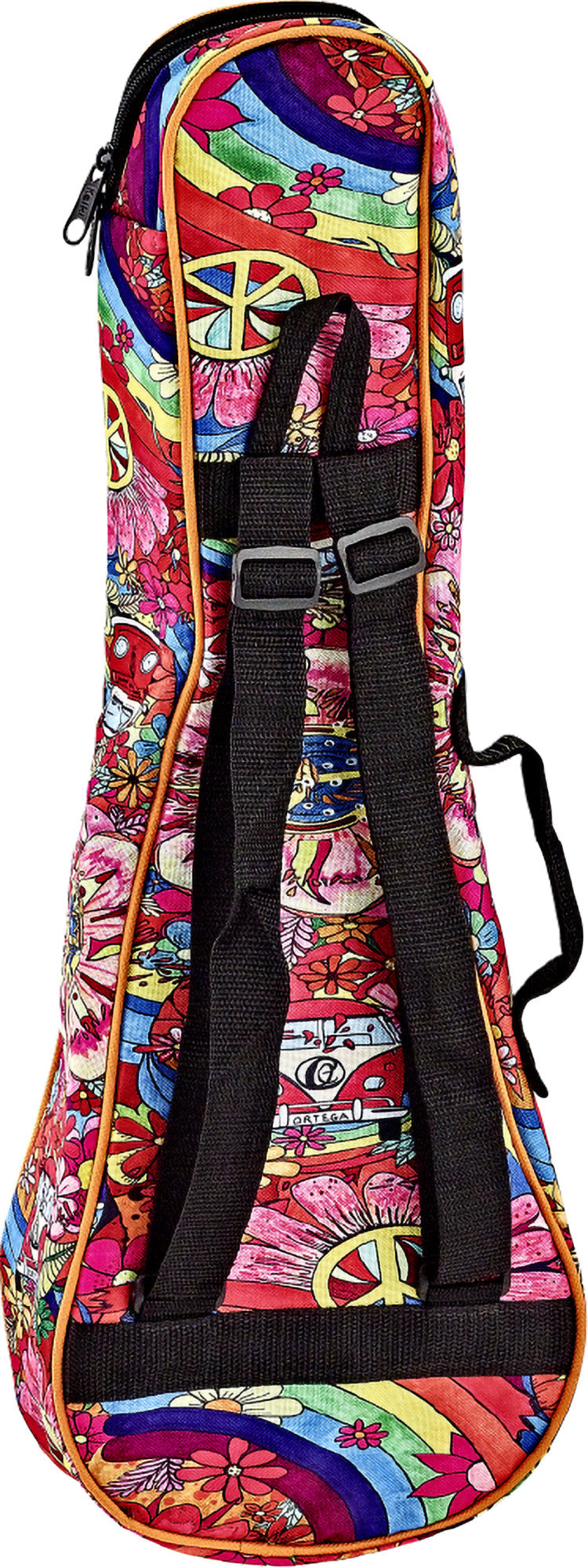 KEIKI Designer Serie Konzert Ukulele Bag - Peace '68