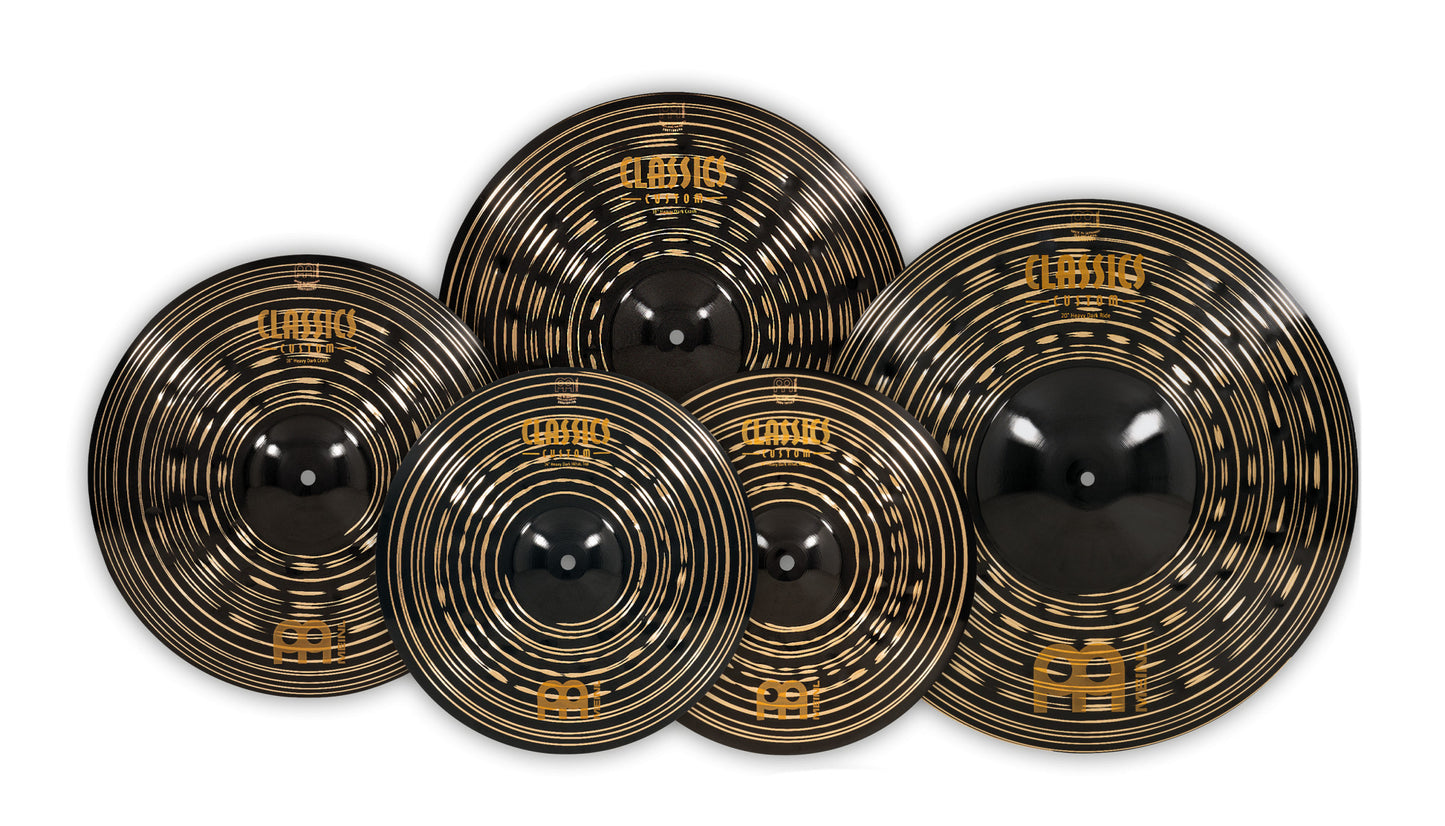 MEINL Cymbals Classics Custom Dark Expanded Cymbal Set