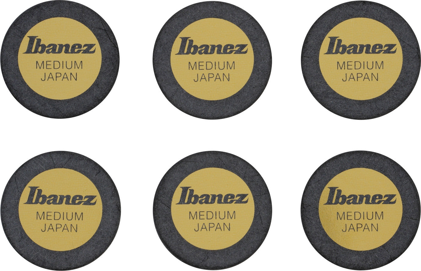 IBANEZ Round Picks - 6er Pack