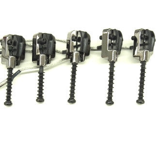 IBANEZ Saitenreiter Bass Accu-cast B305P (piezo) - cosmo black, 5 Stück