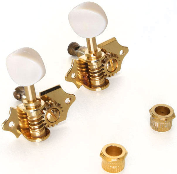 Tuner, RUE/RU 2011 left side (G & C) - 2pcs with Peg Bushings