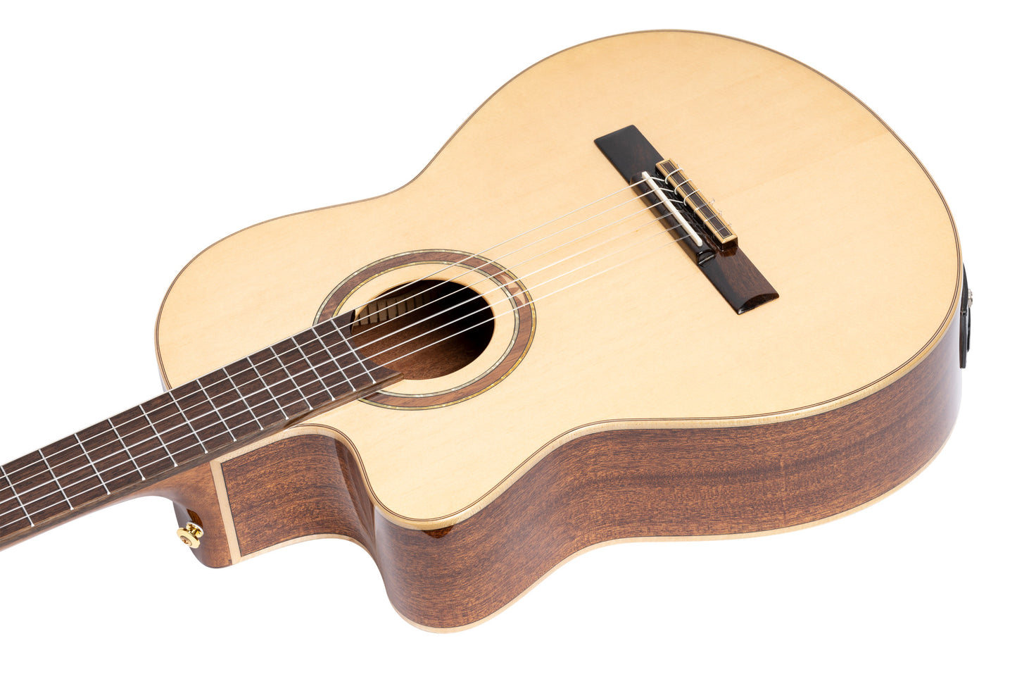 ORTEGA Performer Series 4/4 Konzertgitarre 6-String Lefty - Natural + Gigbag