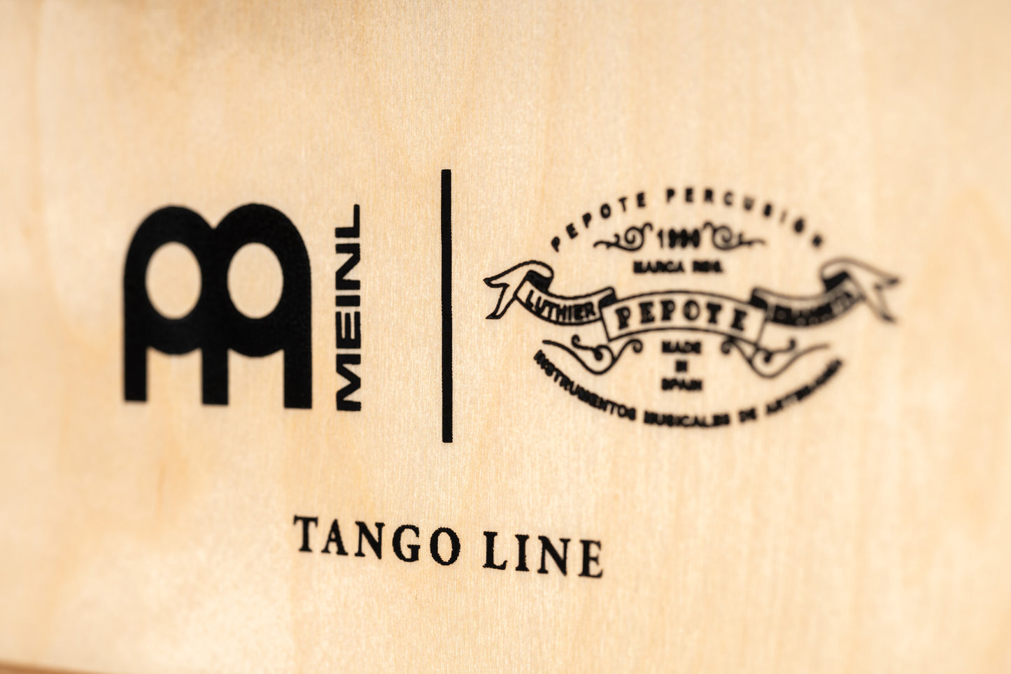 MEINL Percussion Artisan Edition Series String Cajon Tango Line - Light Eucalyptus