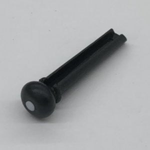 IBANEZ Advantage Bridge Pin - schwarz mit weißem Punkt