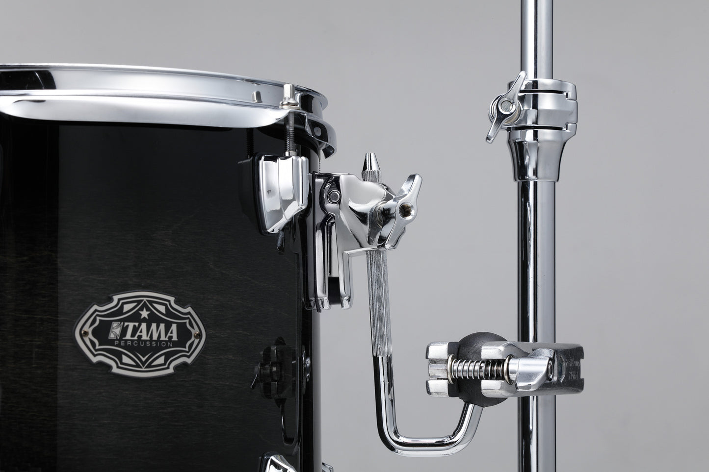 TAMA Concert Tom 13" x 11" - Transparent Black Burst/Chrom HW