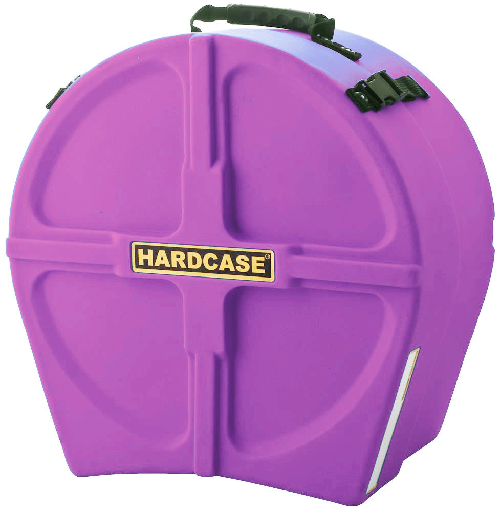 HARDCASE Floor Tom Case 14" - Purple / komplett gepolstert