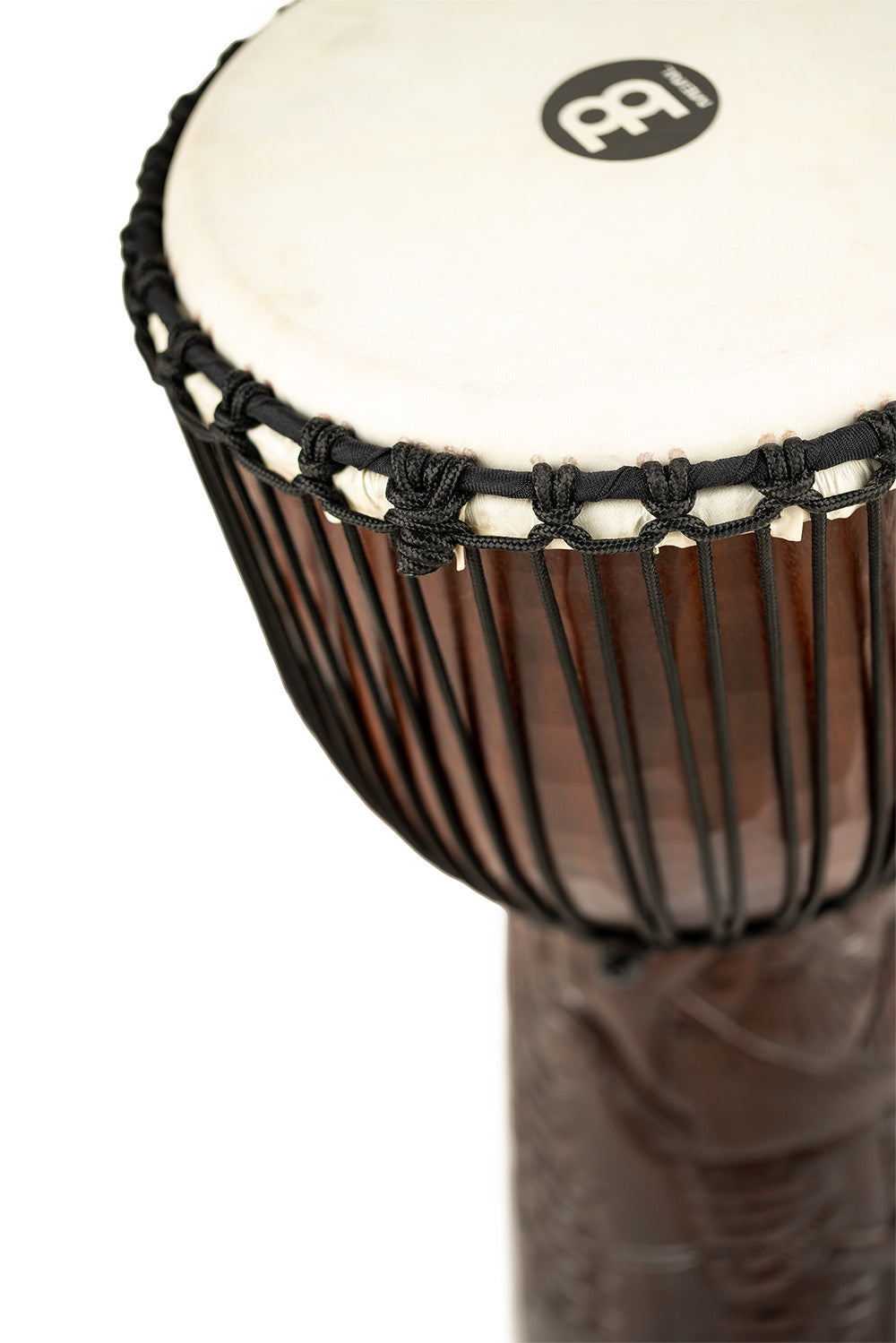 MEINL Percussion Professional African Style Djembe 12" - Village Carving