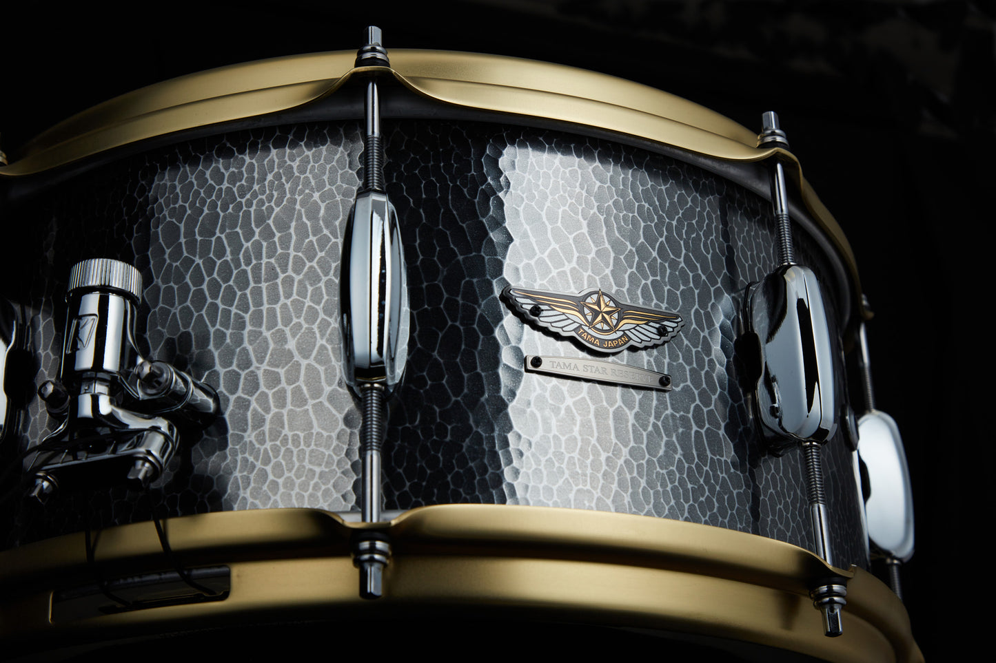 TAMA STAR Reserve Hand Hammered Aluminum Snaredrum 14" x 6,5"