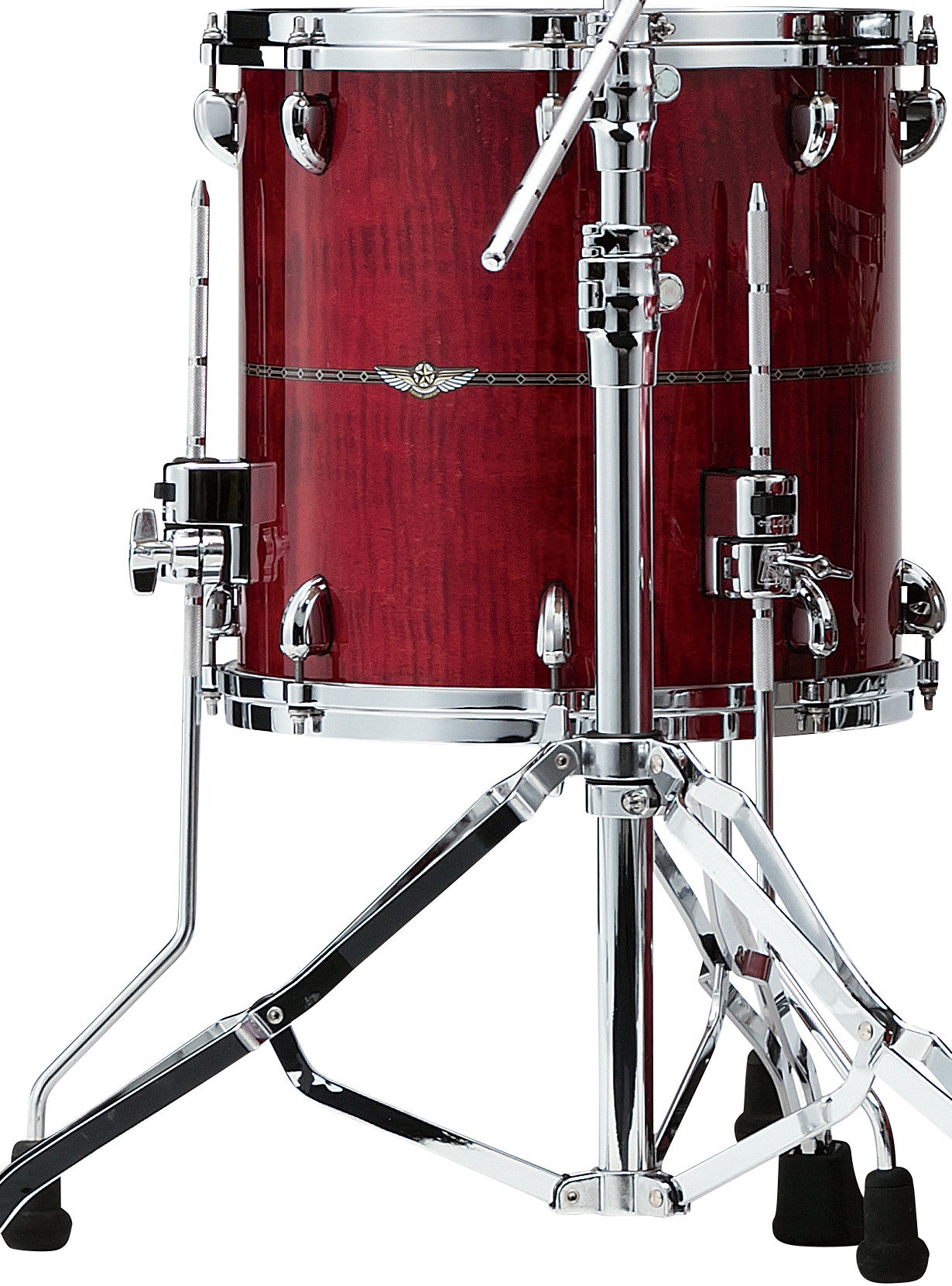 TAMA STAR Maple Shell Kit 4 teilig - Raspberry Curly Maple/Chrom HW