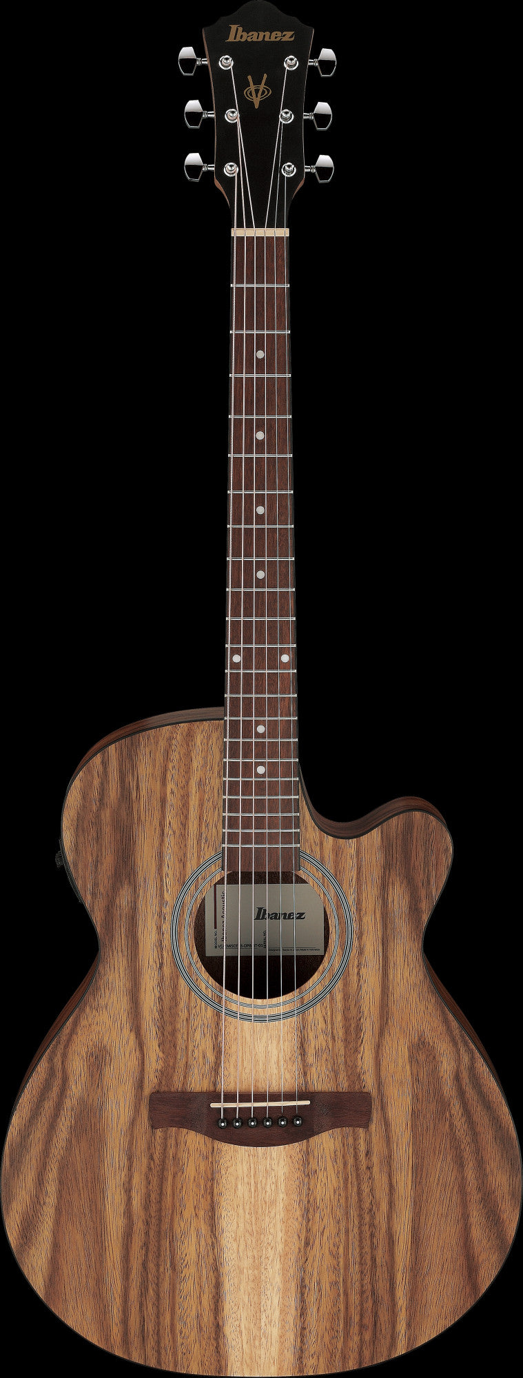 IBANEZ V Acoustic Guitar 6-String - Open Pore Brown