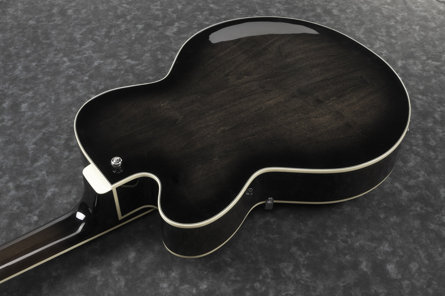 IBANEZ Artcore Hollow Body Bass 4-String - Transparent Black Sunburst