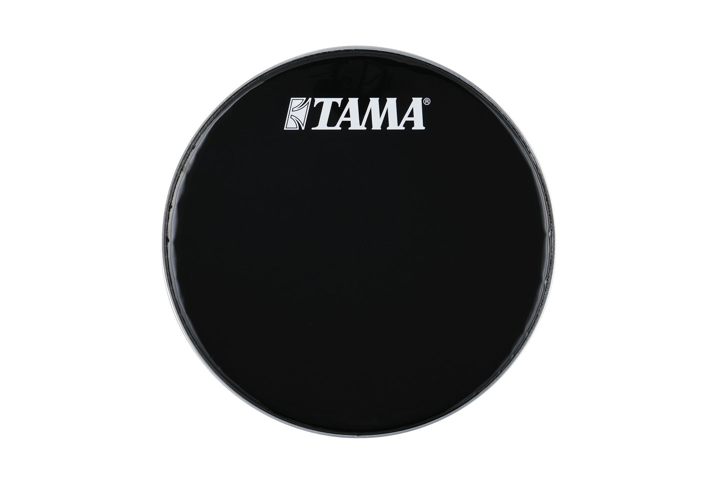TAMA 24" Bassdrum Resonanzfell Schwarz mit weißem Tama Logo