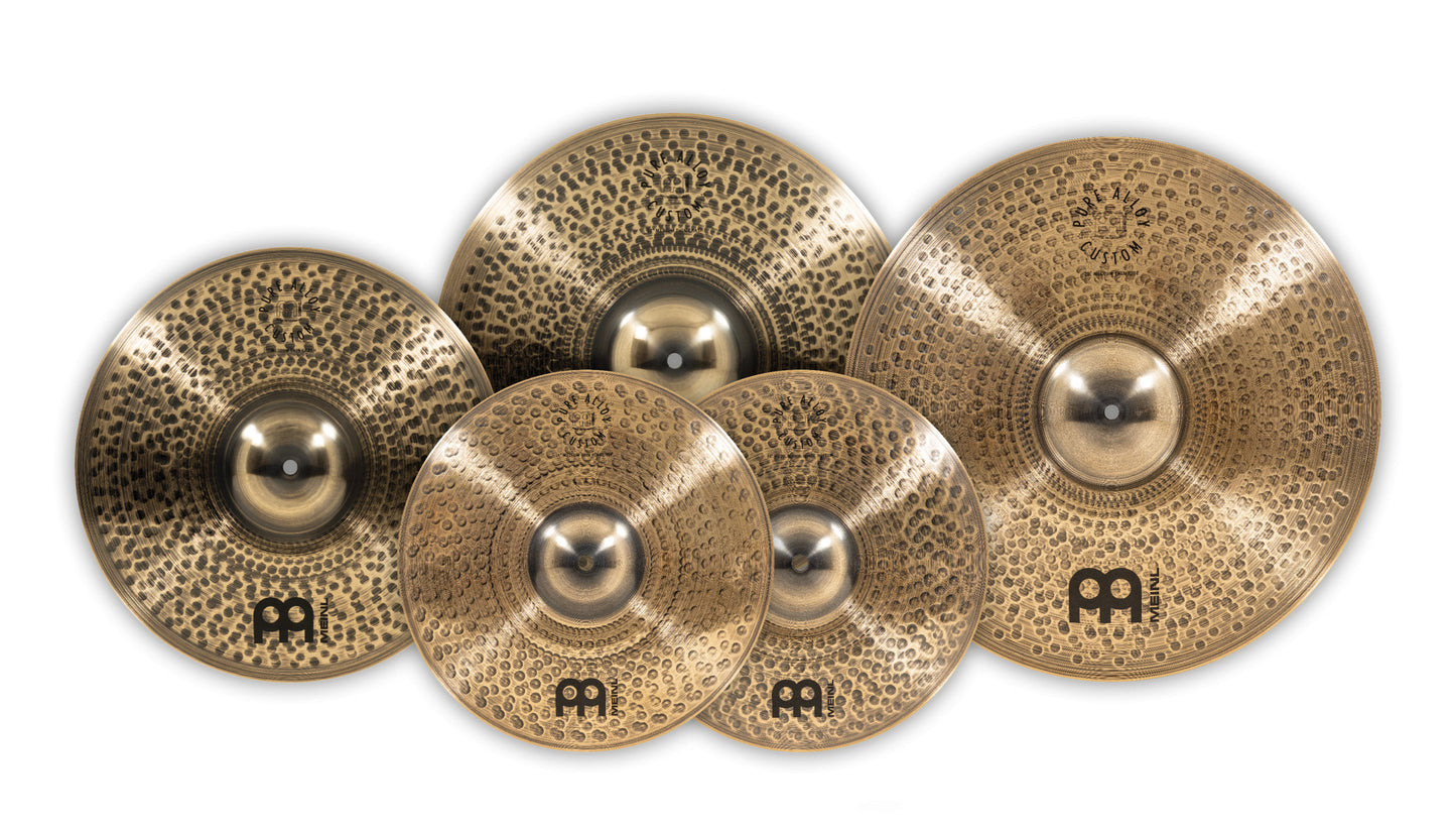MEINL Cymbals Pure Alloy Custom Expanded Set