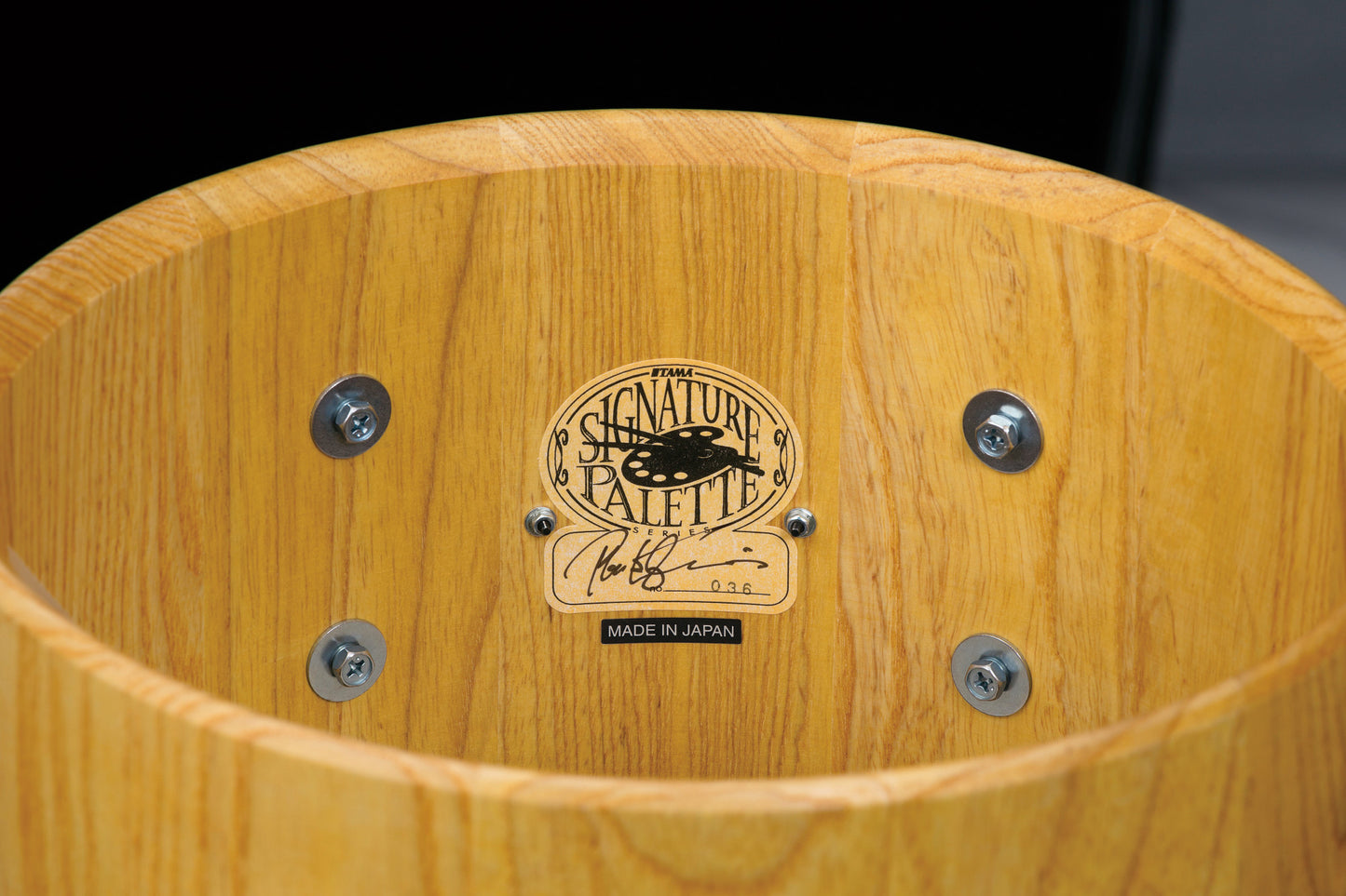 TAMA Peter Erskine Signature Snaredrum 10" x 6" - Oiled Natural Ash