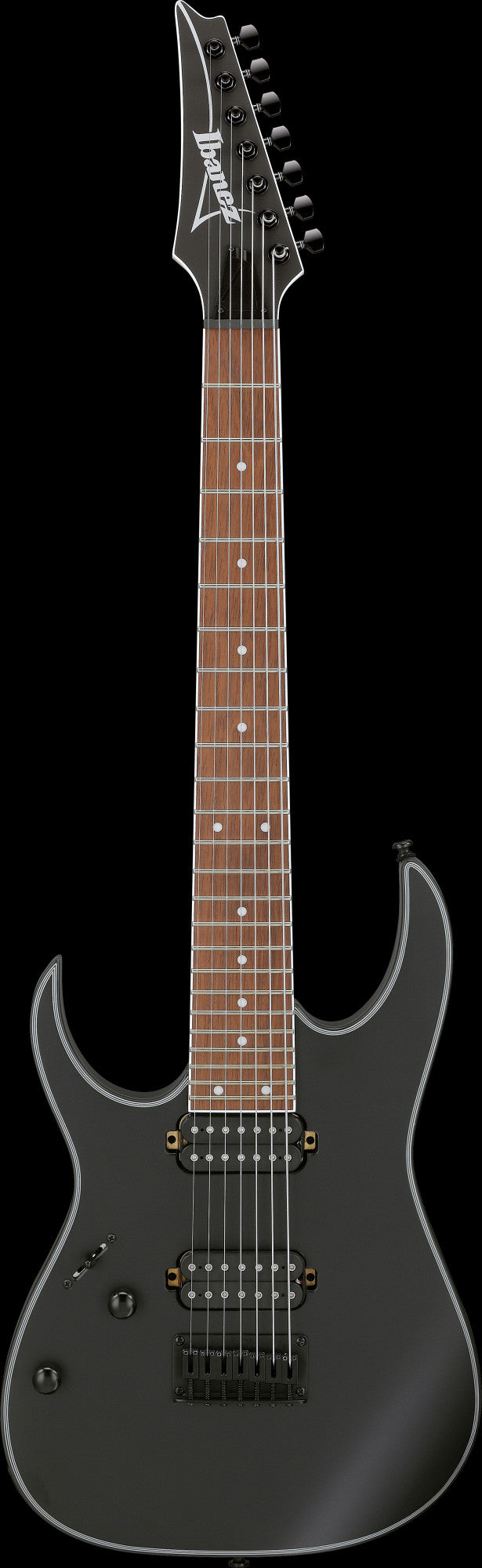 IBANEZ RG E-Gitarre 7-String Lefty - Black Flat