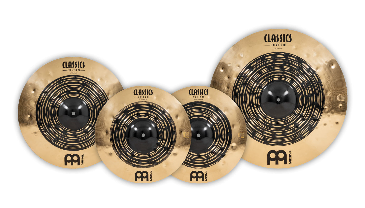 MEINL Cymbals Classics Custom Dual Complete Cymbal Set