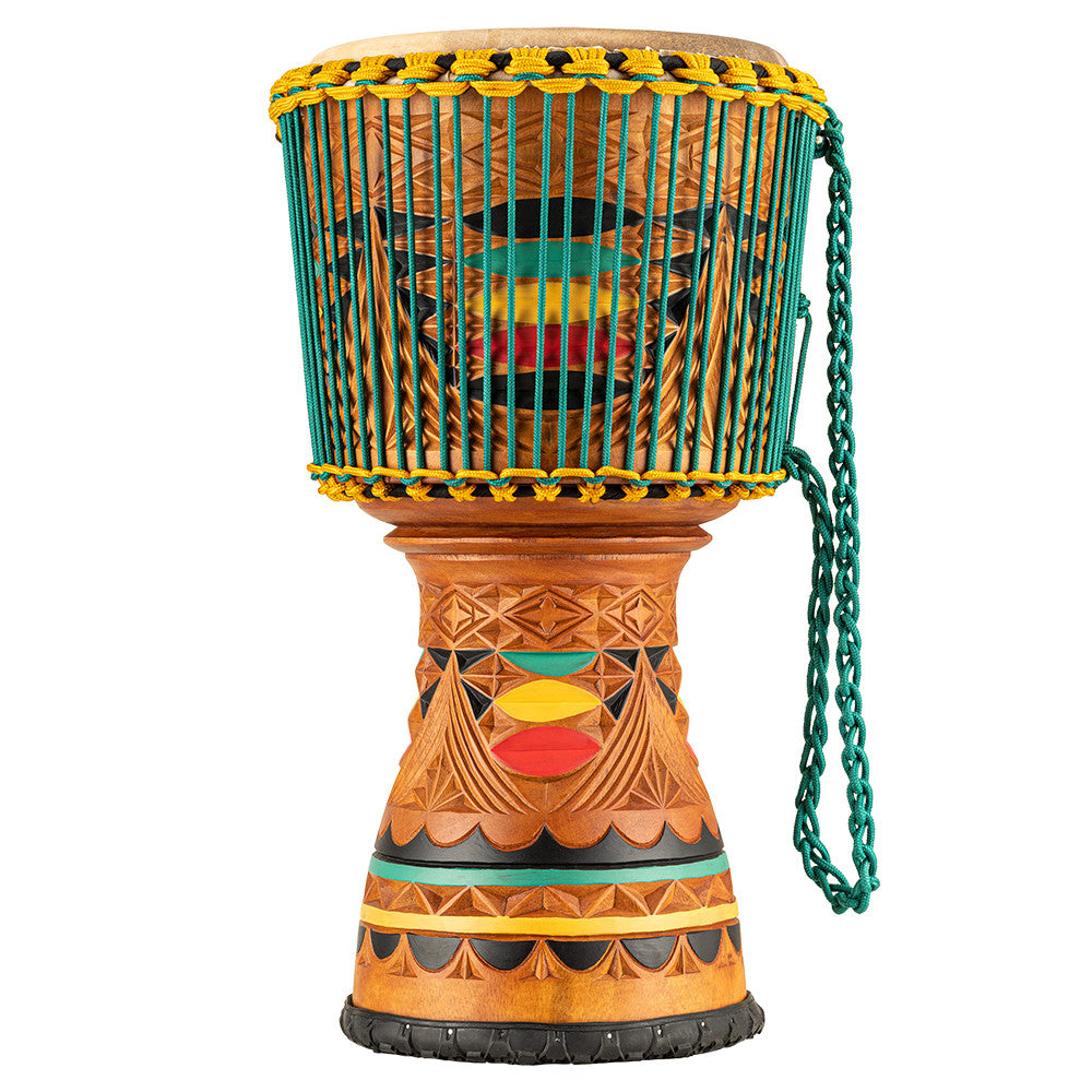 MEINL Percussion Artisan Edition Tongo Carved Djembe - 12”