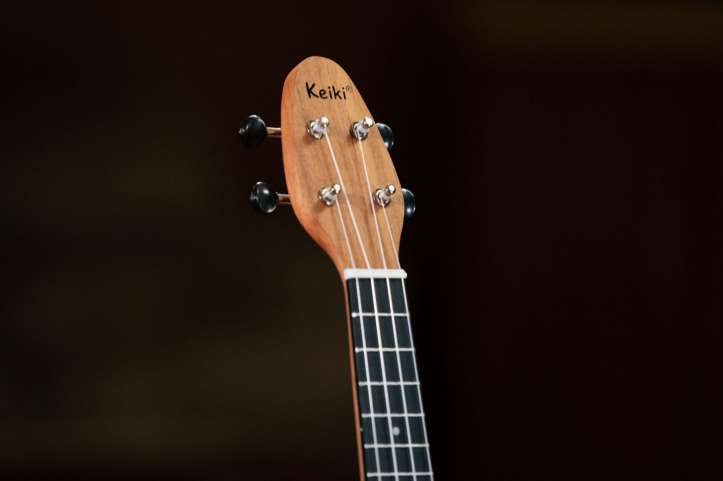 KEIKI K3 Series Soprano Ukulele Set - Acacia Natural / ABS