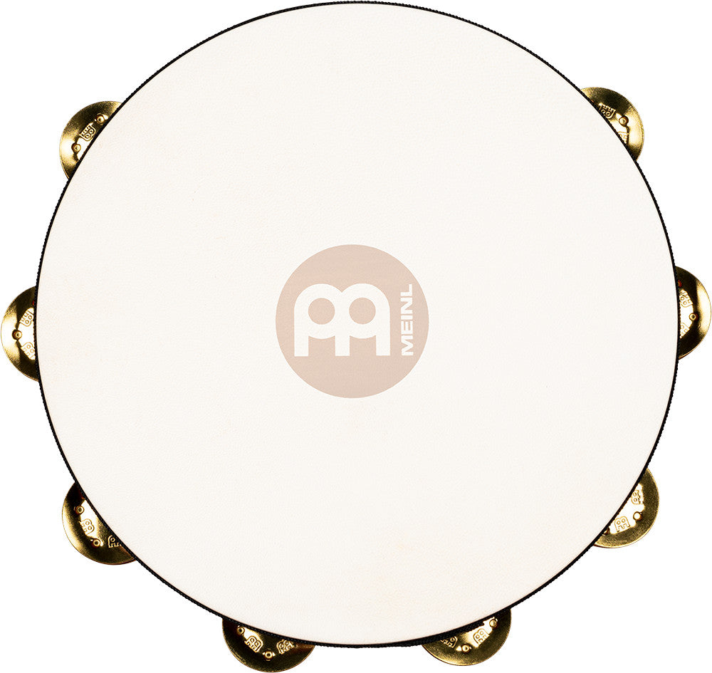 MEINL Percussion Traditional Wood Series Headed Tambourine - 10"