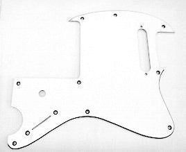 IBANEZ Pickguard TM302 - white/black/white